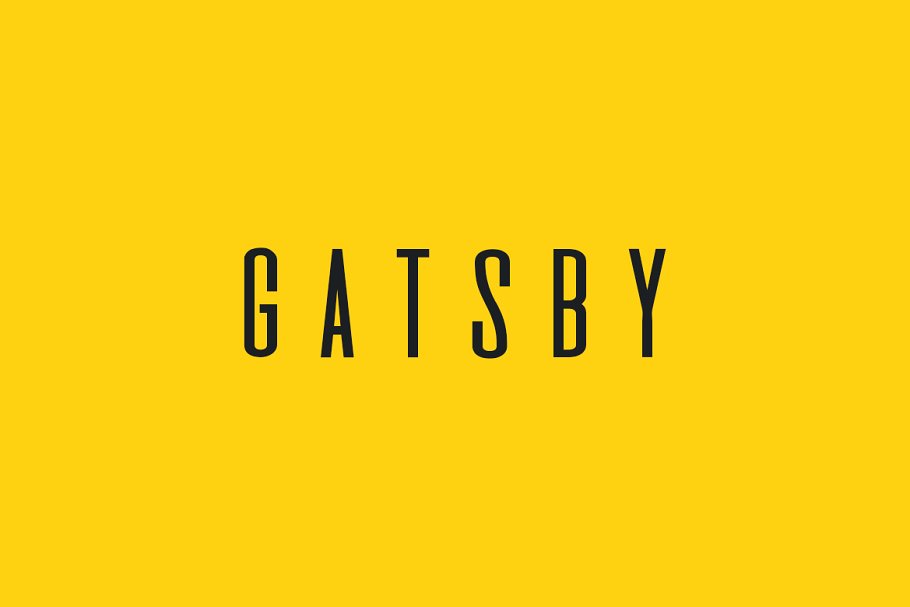 Gatsby Font preview